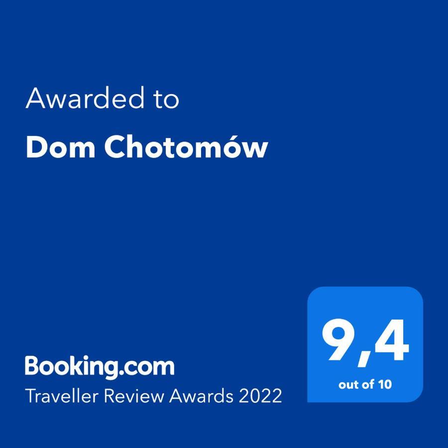 Dom Chotomow Daire Dış mekan fotoğraf